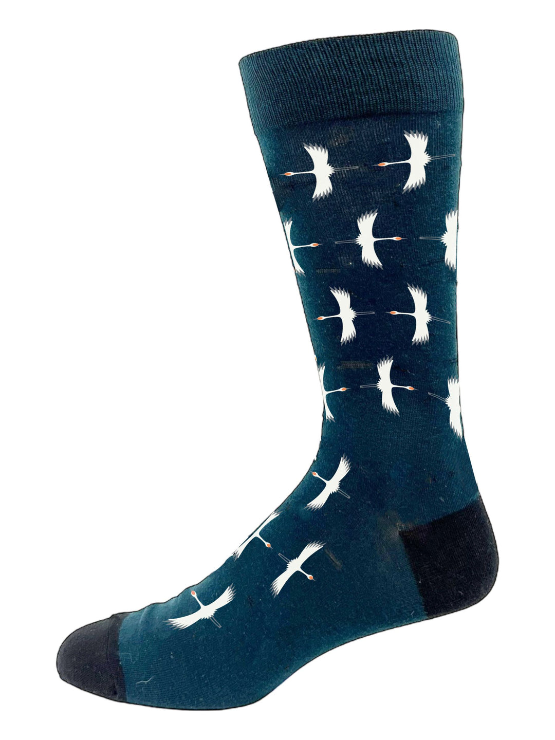 Chaussettes en coton « Chevron » par Key - Large