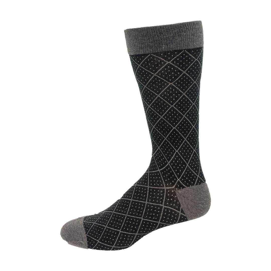 Chaussette en coton « Dotted Diamond » de Vagden-Large