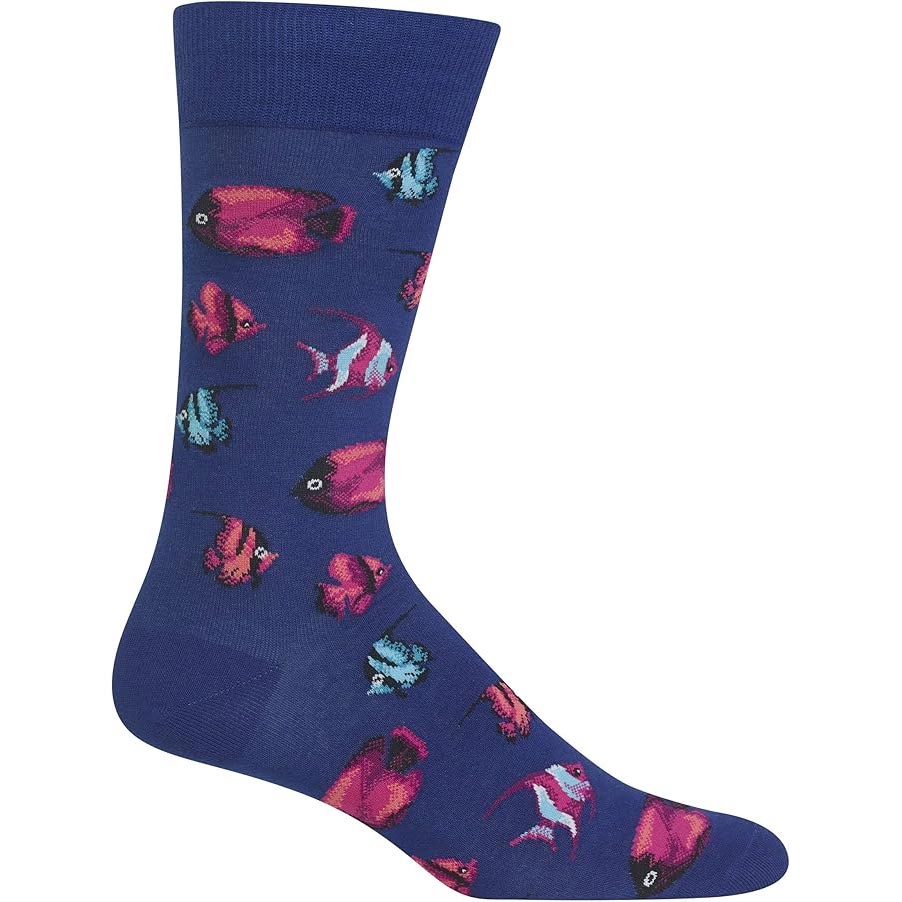 Chaussettes en coton « Poissons tropicaux » par Hot Sox - Taille L