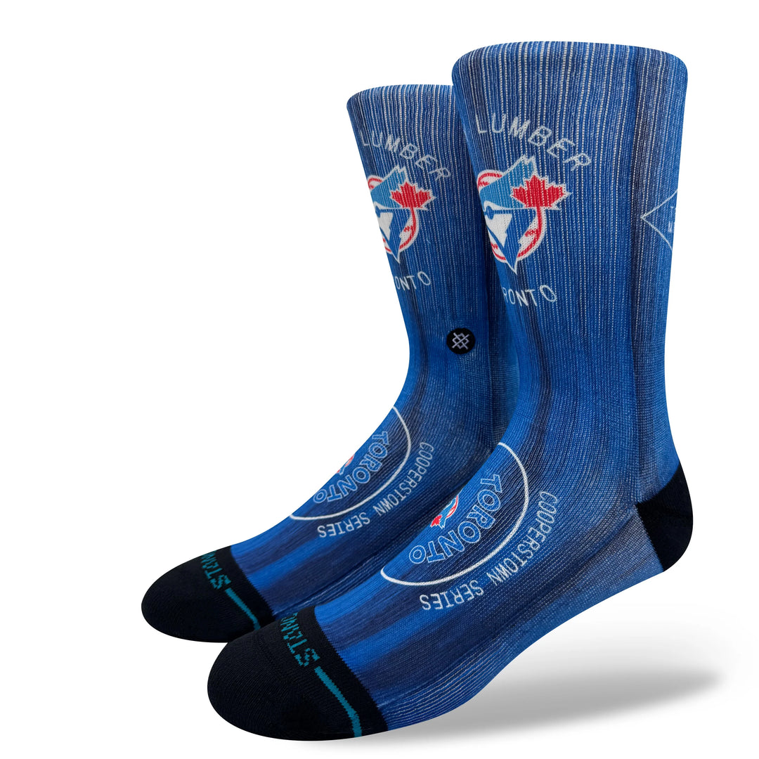 Stance x MLB Blue Jays Lumber Tor Crew - Blue
