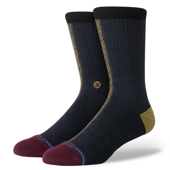 Chaussettes mi-mollet en coton peigné « Sidewack » de Stance