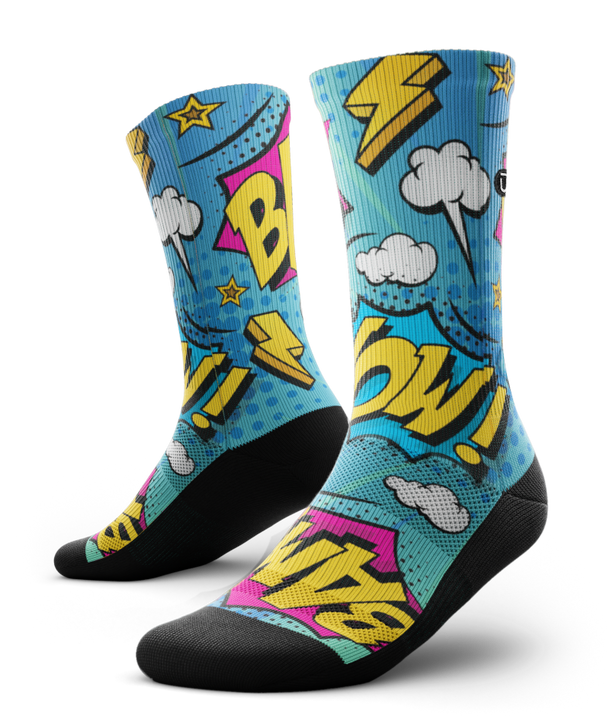 Bam Performance Crew Running Socks by Outway – Great Sox