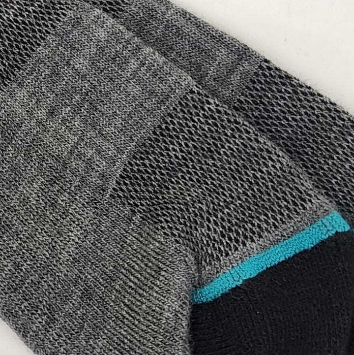 grey thermal hiking socks