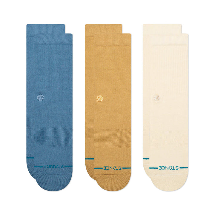 Stance "Icon 3 Pack" Combed Cotton Socks