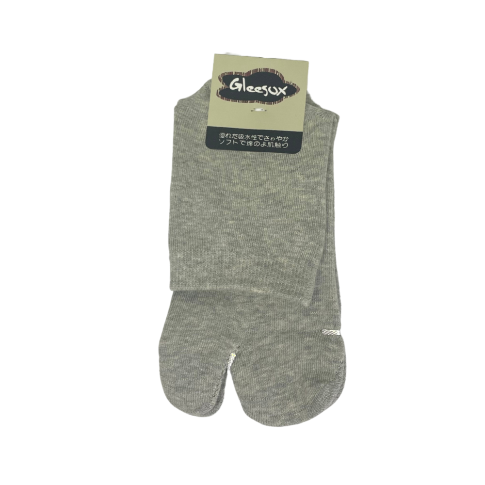 ToeSox Women's Grip Full Toe Ankle Socks, Large Heather Grey, Socks -   Canada