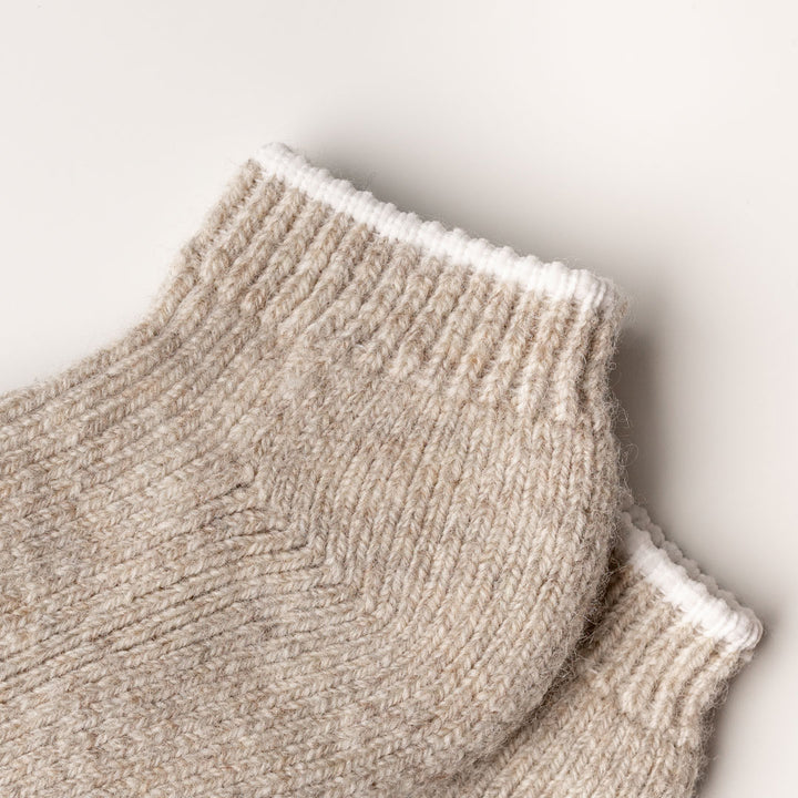 J.B. Field's Icelandic Wool Thermal Slipper Ankle Socks