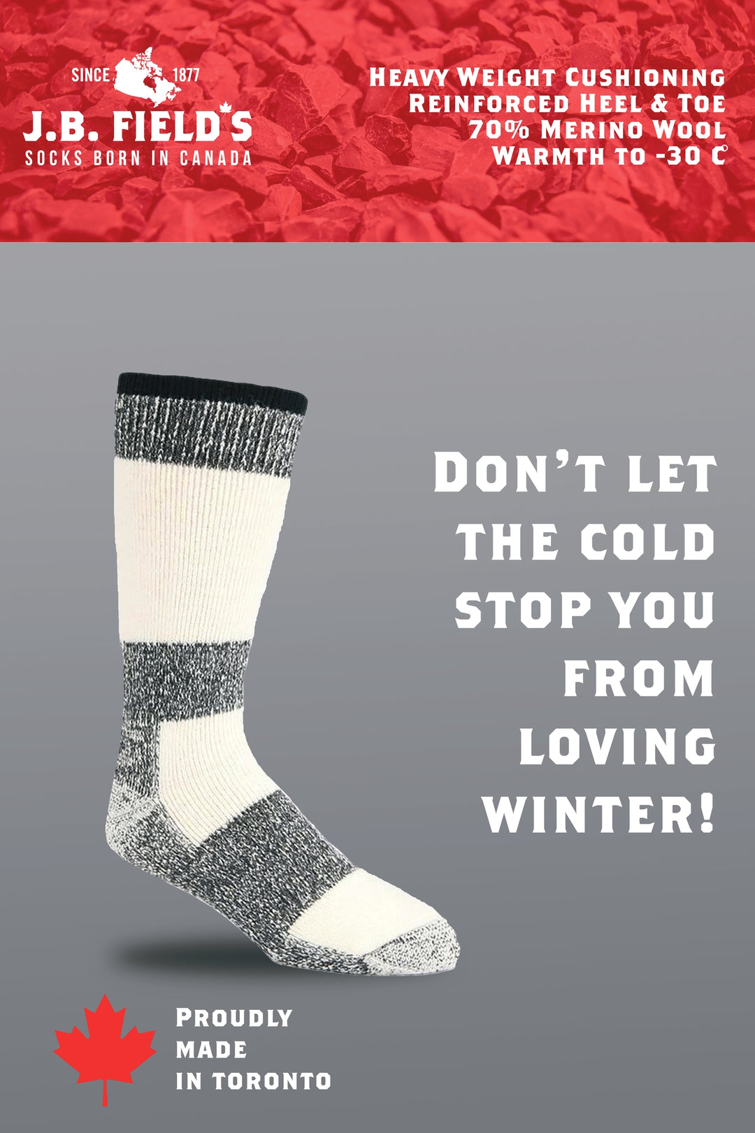 Black and white merino wool socks