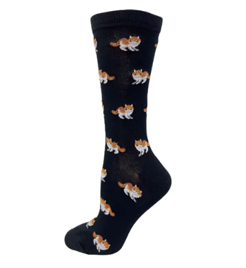 Chaussettes en coton « Chats » de Point Zero - Medium