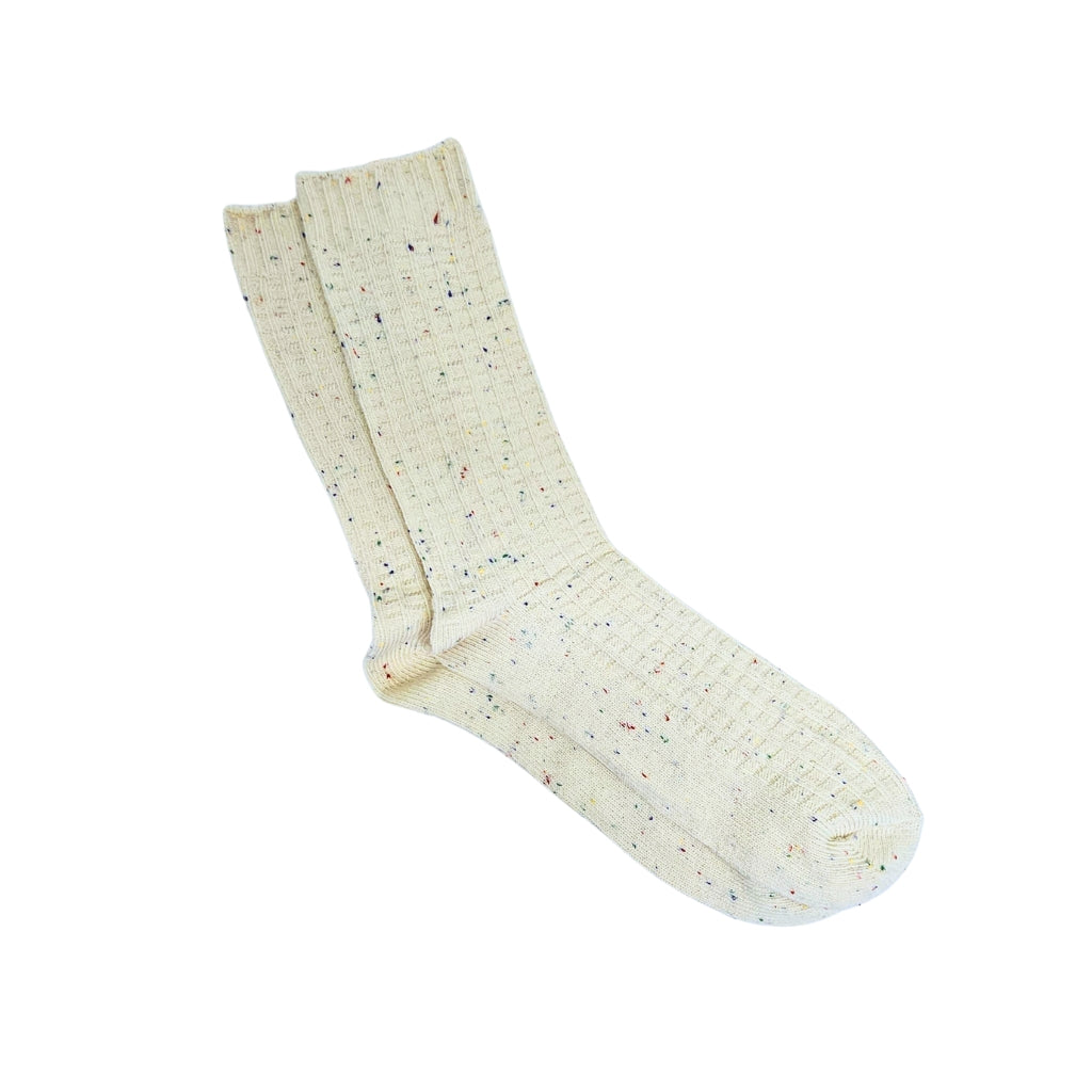 CASUAL 90% Cotton Waffle Speckled Socks - 2 PACK by Great Sox
