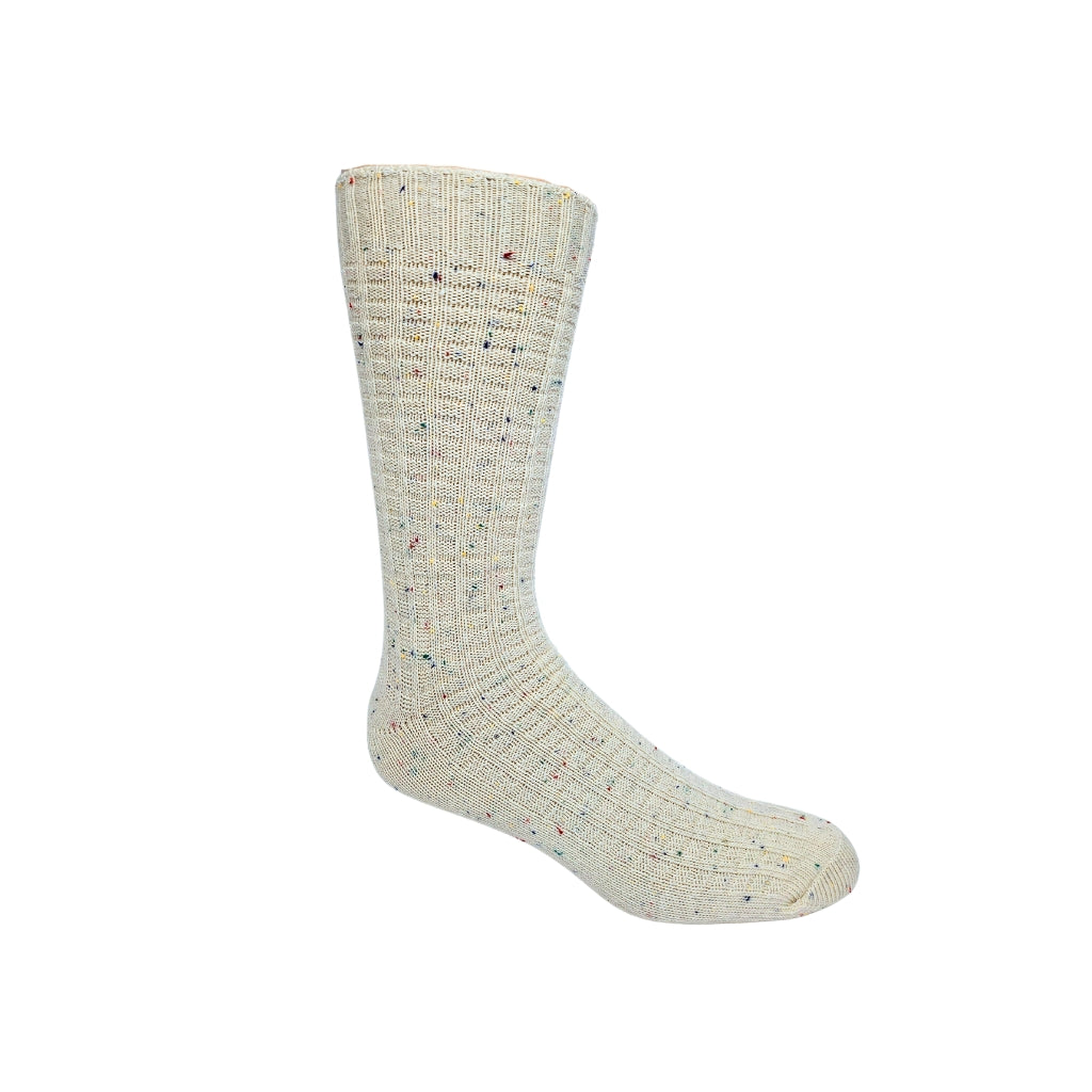 CASUAL 90% Cotton Waffle Speckled Socks - 2 PACK by Great Sox