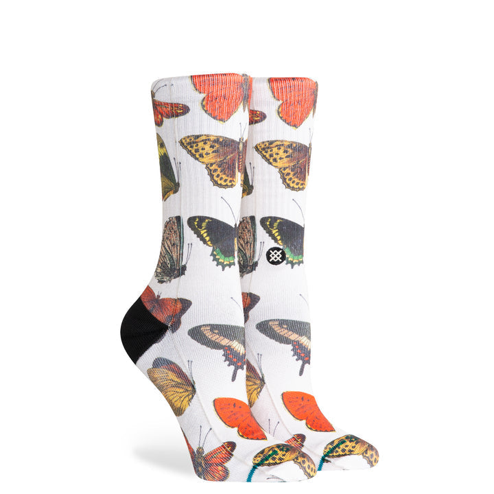 Stance "Flutterby" Poly Blend Crew Socks