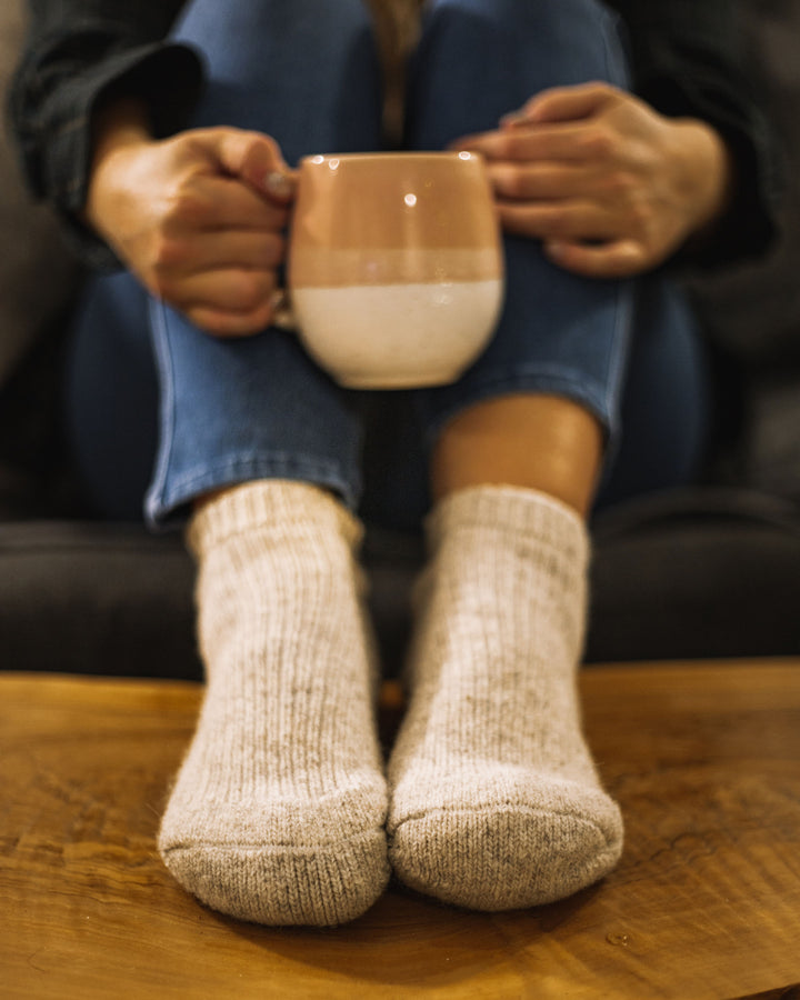 wool ankle socks