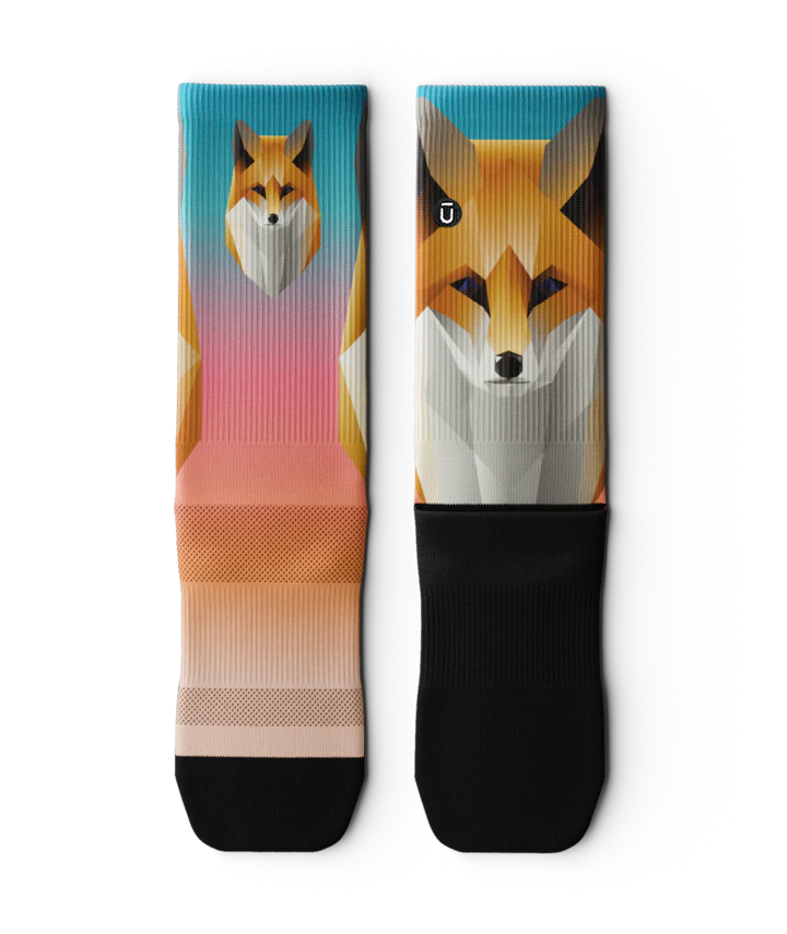 "Foxy" Performance Crew Running Socks by Outway