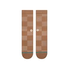 Stance "Down and Out Crew" Combed Cotton Blend Socks