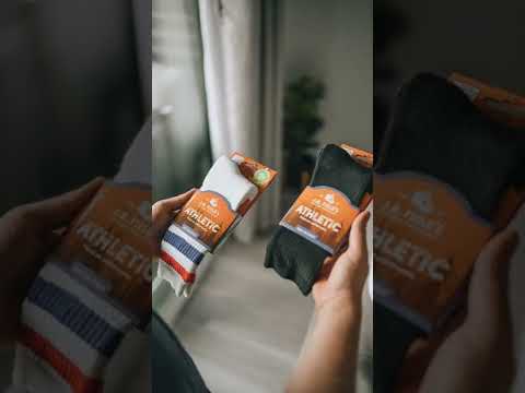 Organic cotton socks for sports