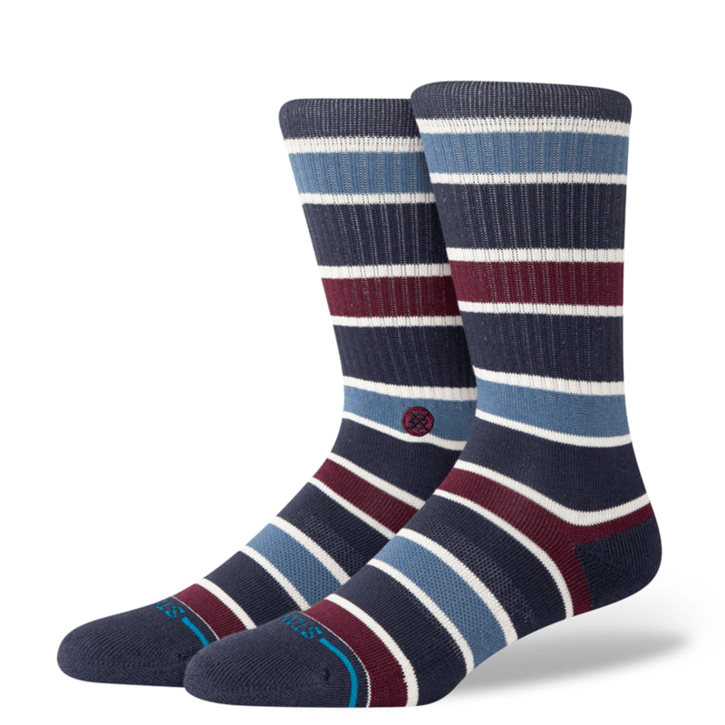 Stance "Devon Crew" Combed Cotton Blend Socks
