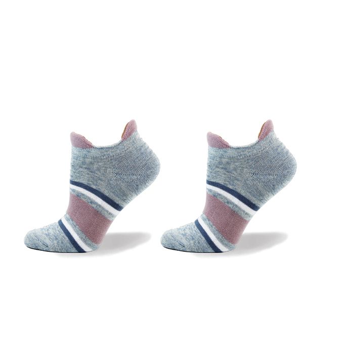 striped ankle socks