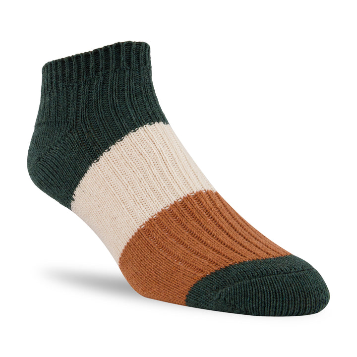 tri-colour ankle socks