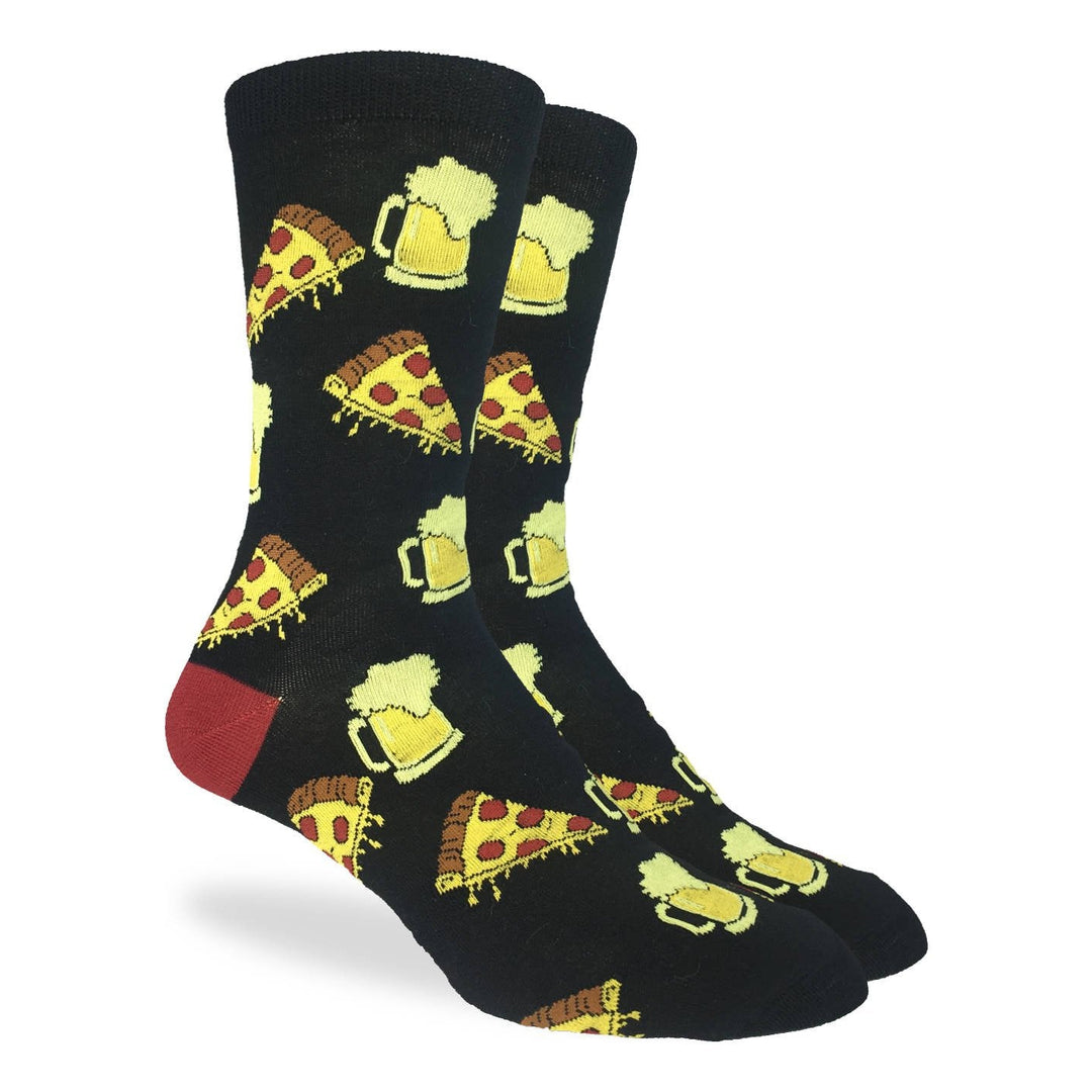 Pizza and bear socks