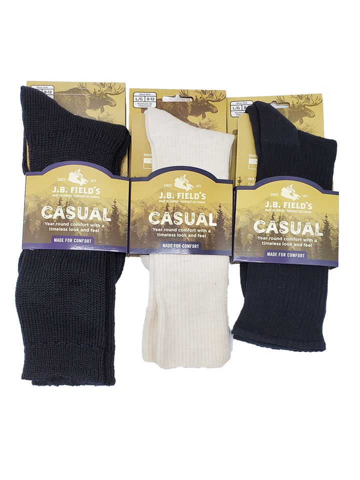 casual socks made in Canada