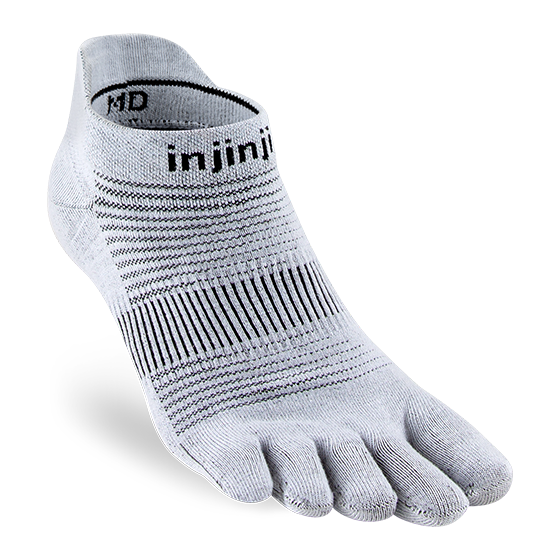Injinji Run Lightweight No Show Sock Unisex