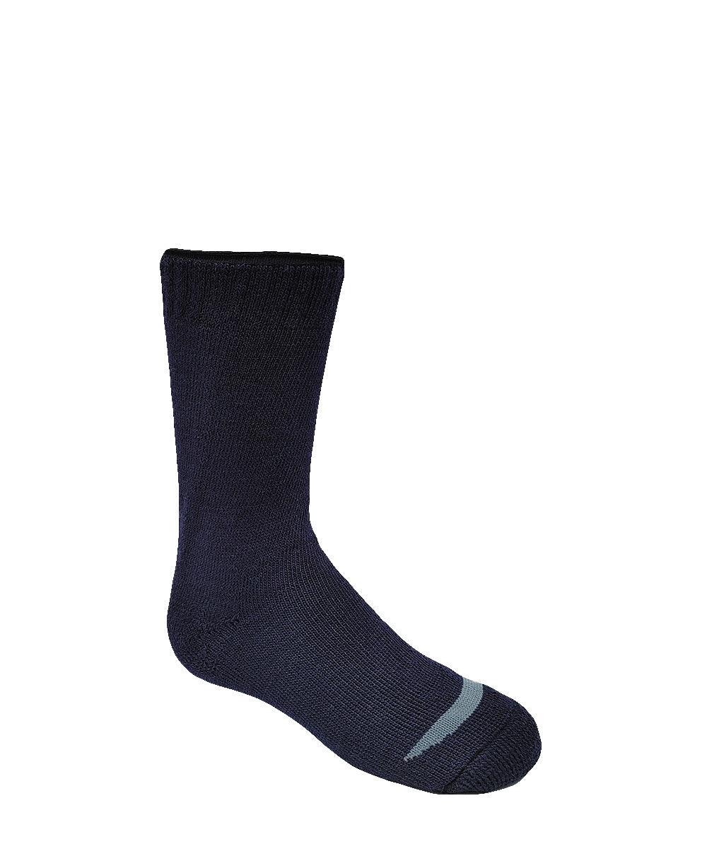Kid's Merino Wool Thermal Socks In Navy