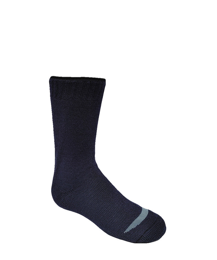 Kid's Merino Wool Thermal Socks In Navy