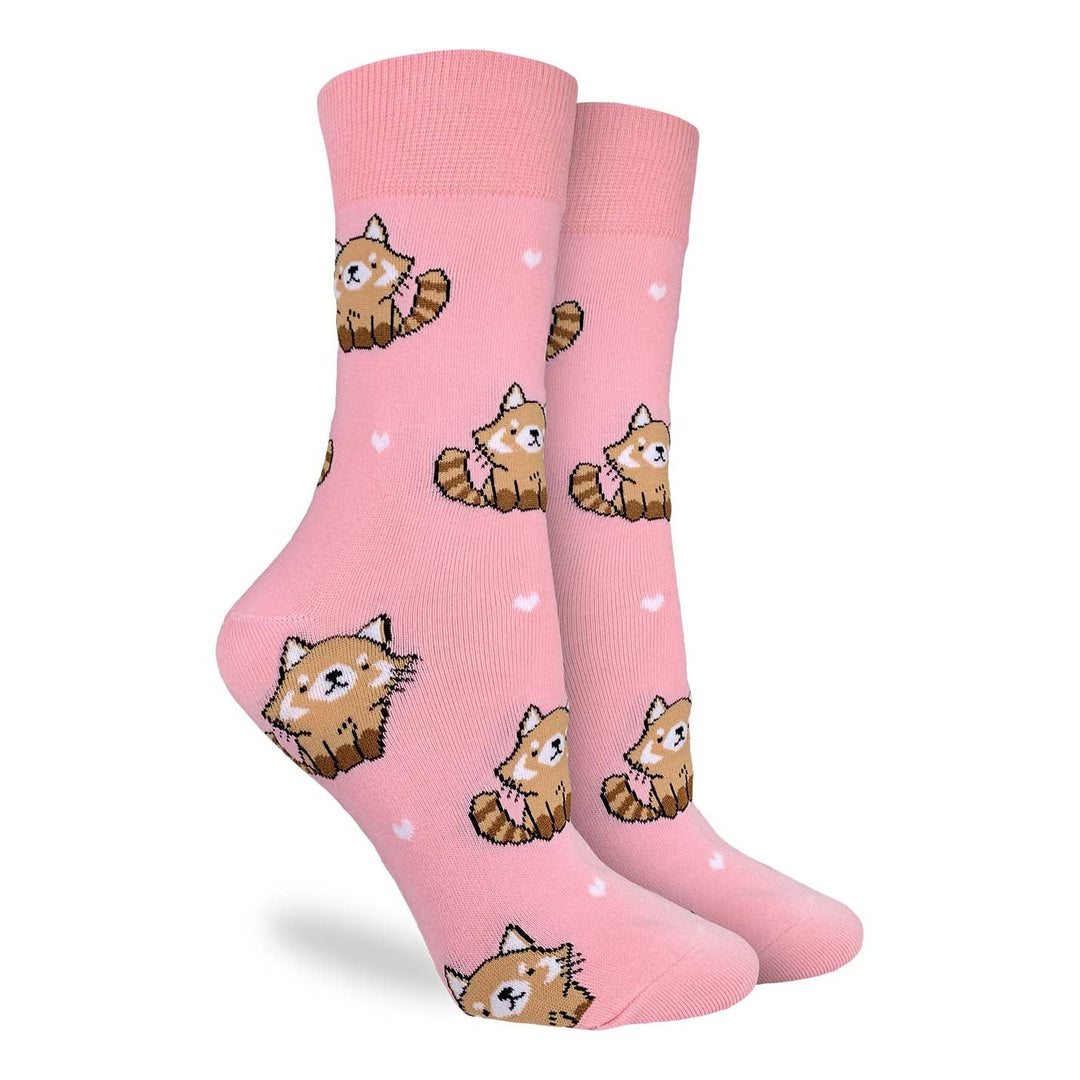 Chaussettes « Mignon panda roux » de Good Luck Sock - M