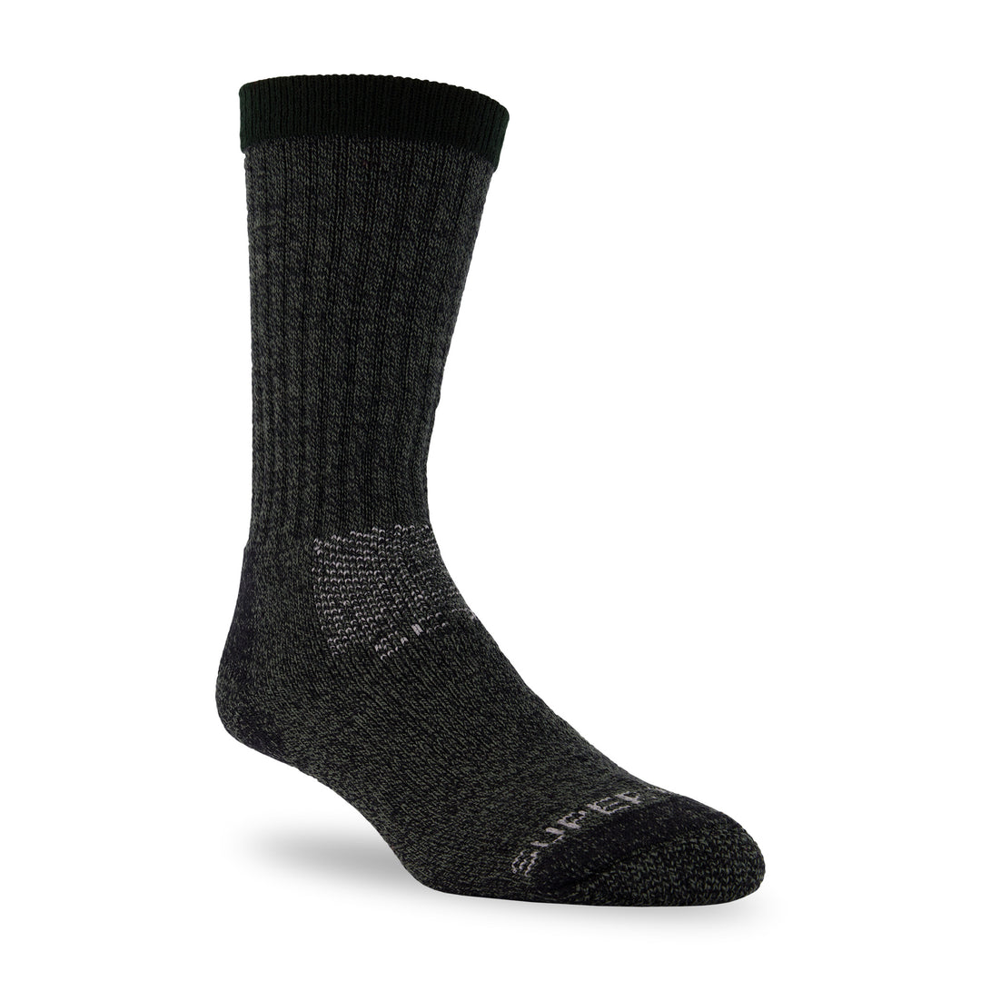 green thermal socks