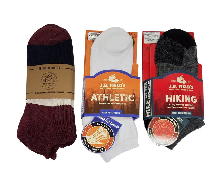 assorted ankle socks