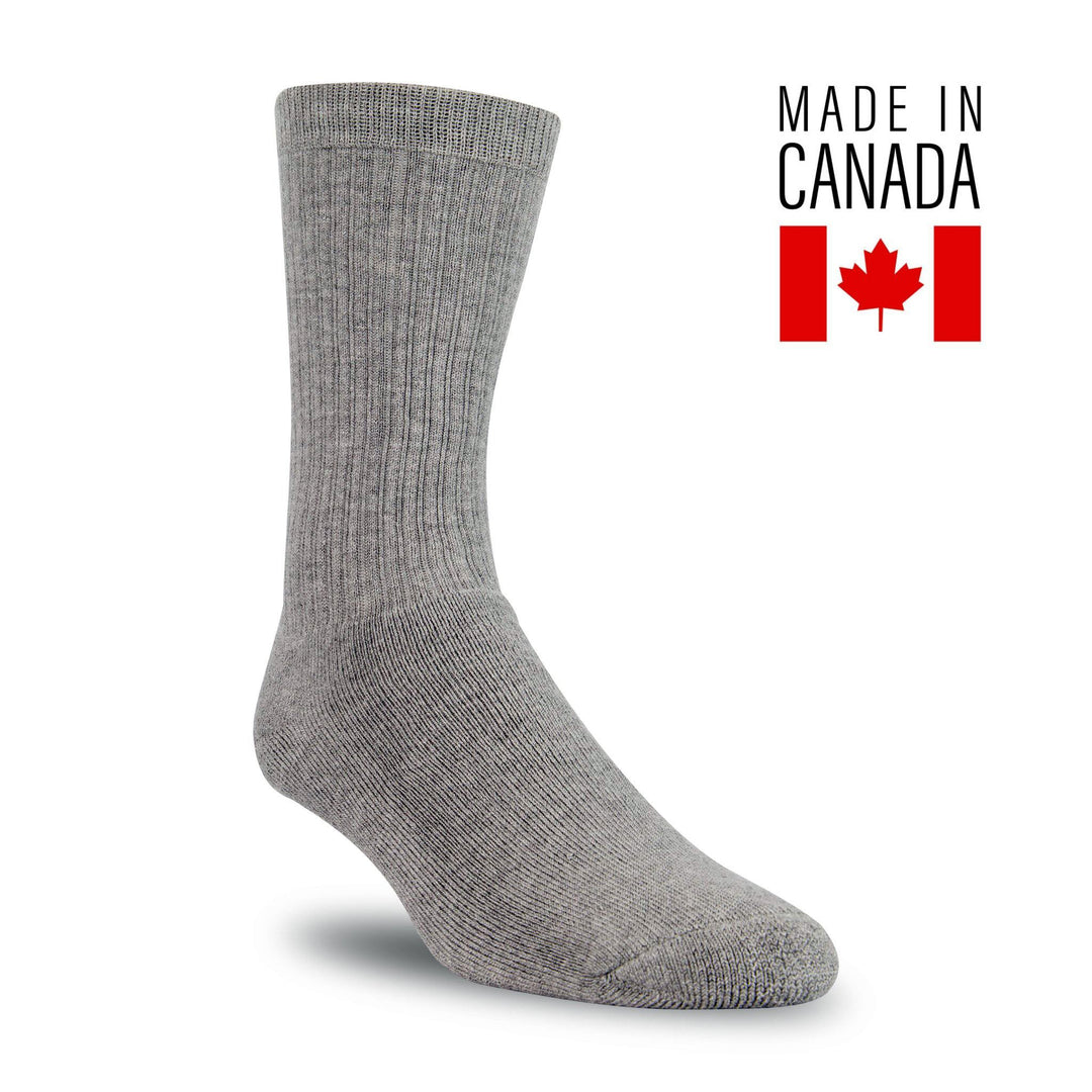 Organic cotton sock in grey