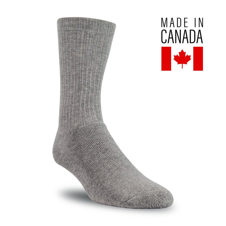 Organic cotton sock in grey