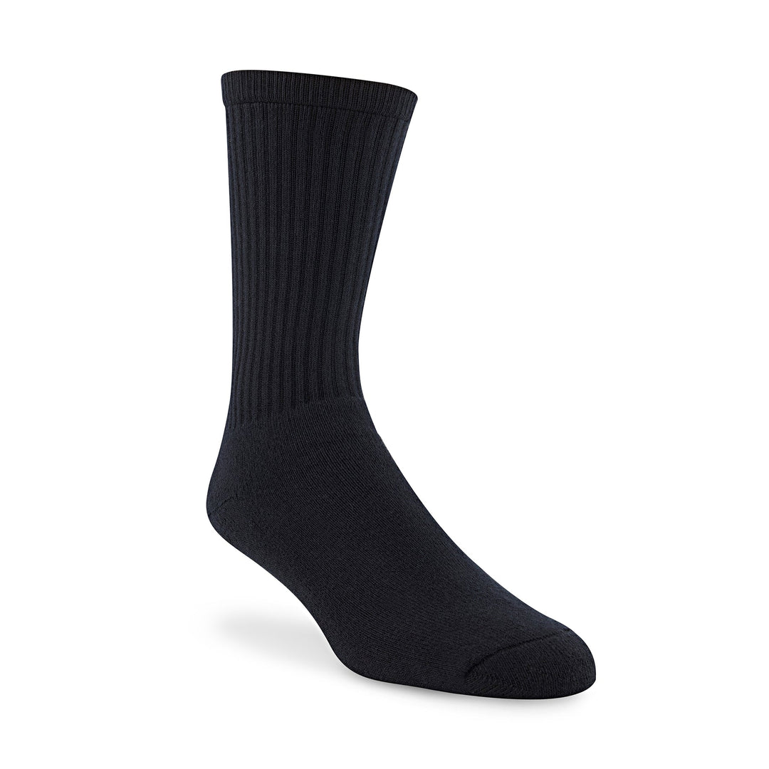 plain full cushion bamboo socks