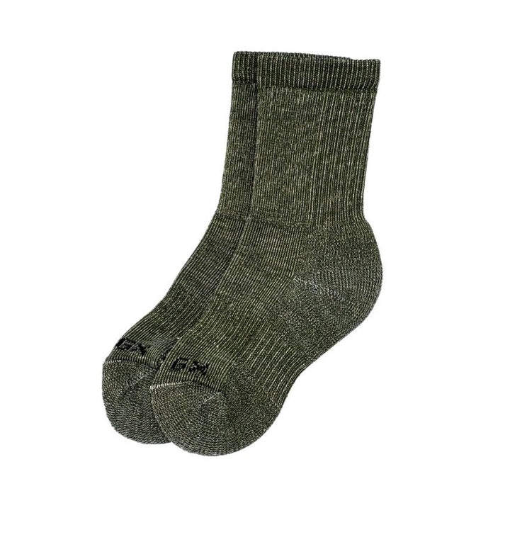 green merino wool socks for kids
