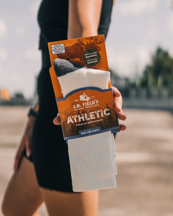 bamboo sport socks made in Canada