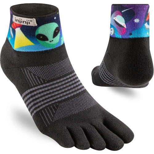 Spectrum Trail Midweight Mini-Crew Ankle Socks by Injinji – Great Sox