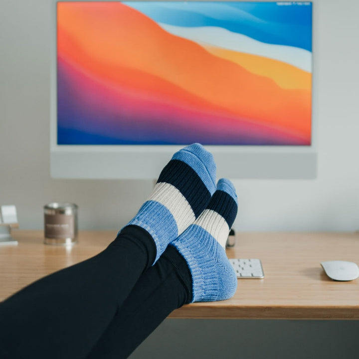 recycled cotton ankle socks