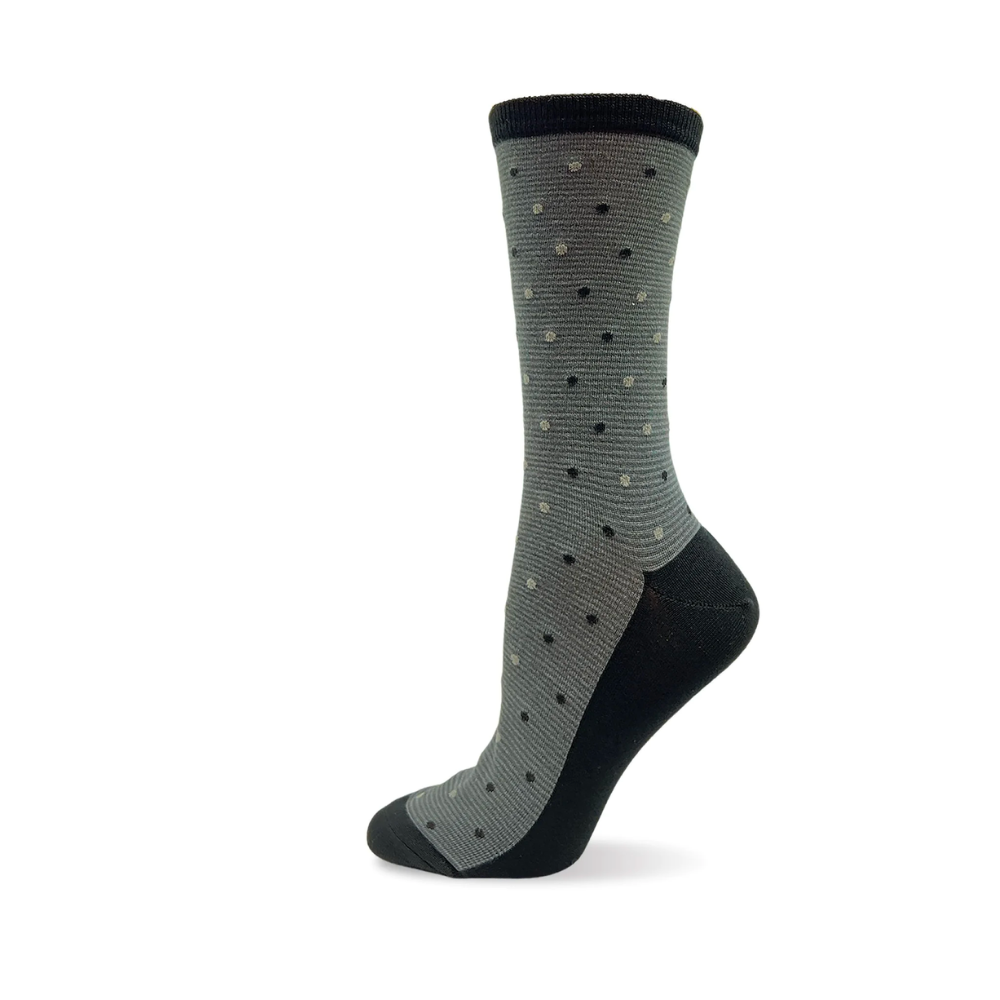 dotted bamboo socks