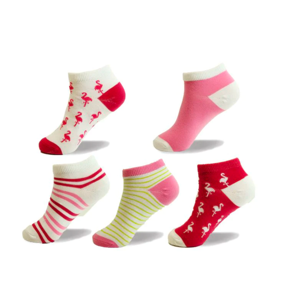patterned ankle socks