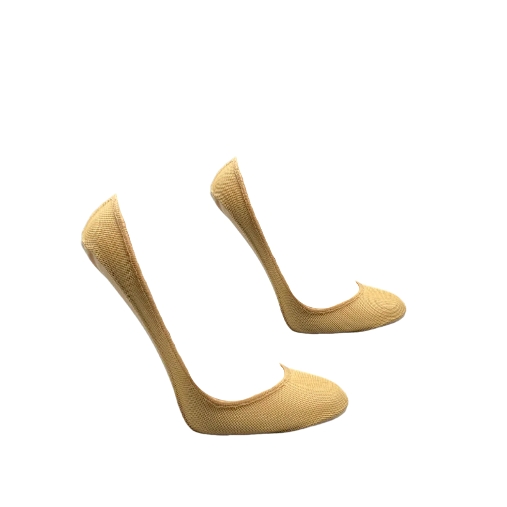 Nylon Sheer Hidden Liner Socks 2pk by Point Zero Medium Great Sox