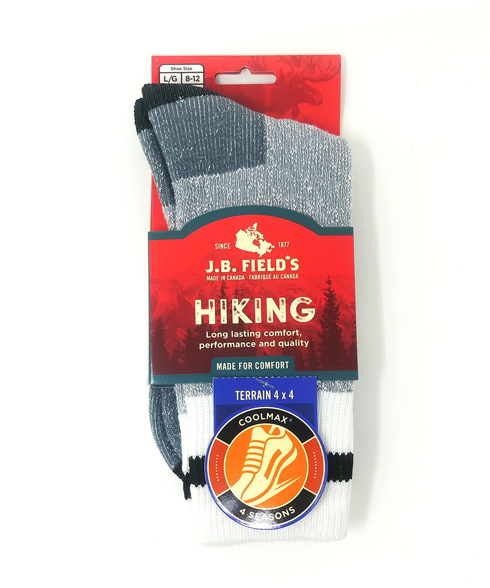 coolmax hiking socks made in canada