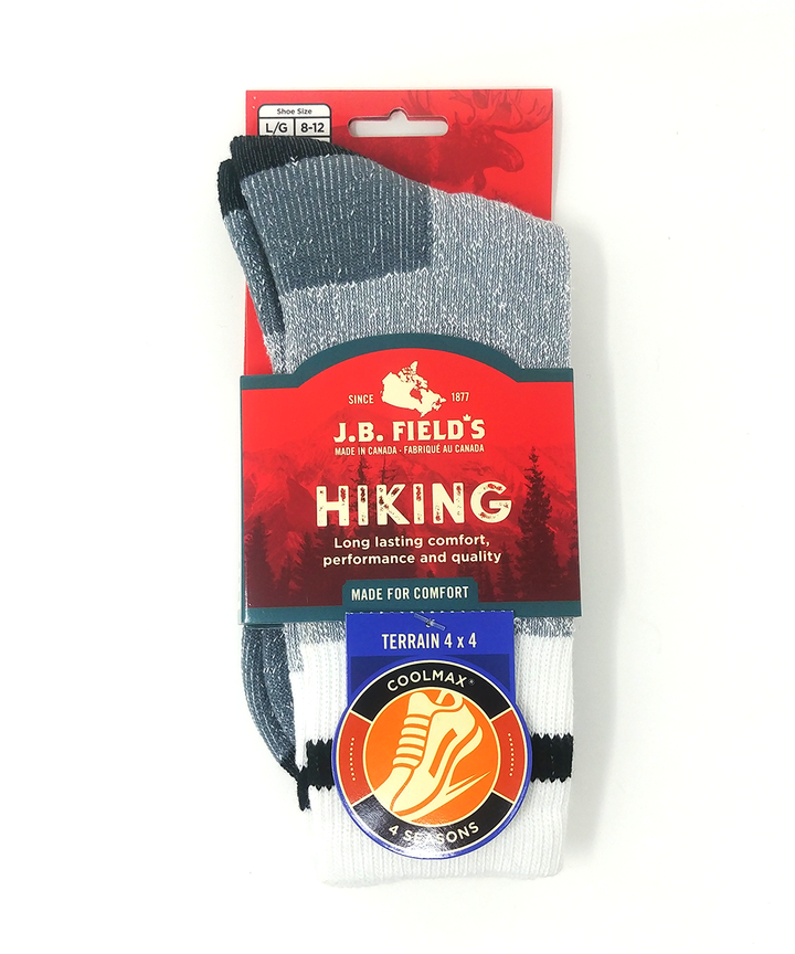 coolmax hiking socks made in canada