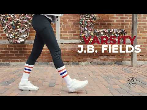 organic cotton varsity socks