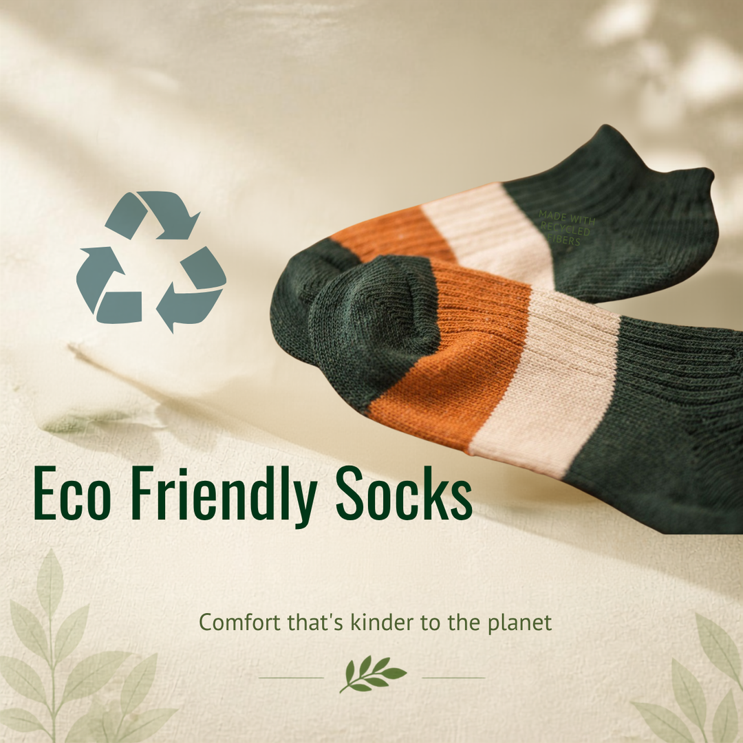 Eco-Friendly Socks: Why Organic and Recycled Cotton Socks are better for the Planet