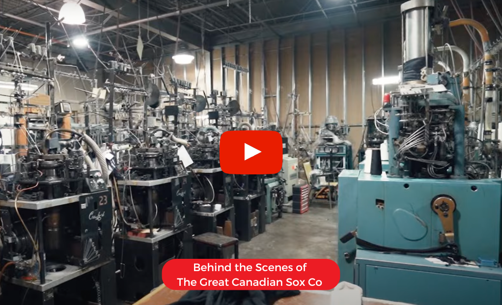 Behind the Scenes at the Great Canadian Sox Shop