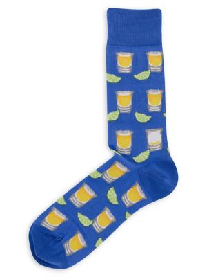 Chaussettes mi-mollet « Tequila » par Hot Sox - Taille L