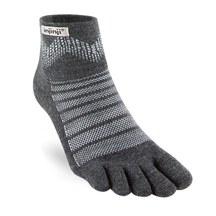 Outdoor Midweight Mini-Crew 71% Merino Wool - by Injinji