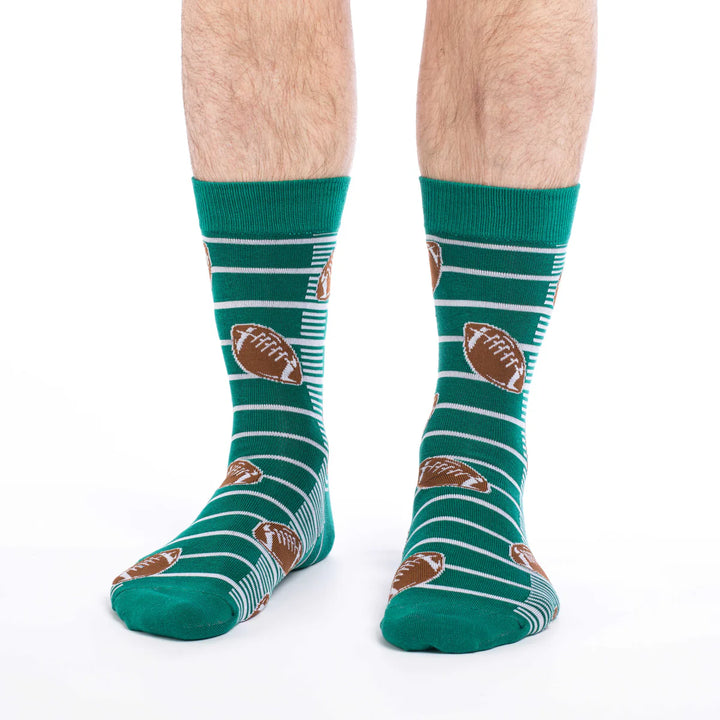 Chaussettes en coton « Football » de Good Luck Sock