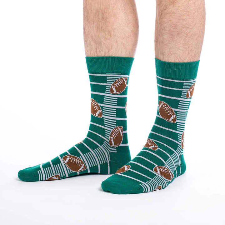 Chaussettes en coton « Football » de Good Luck Sock