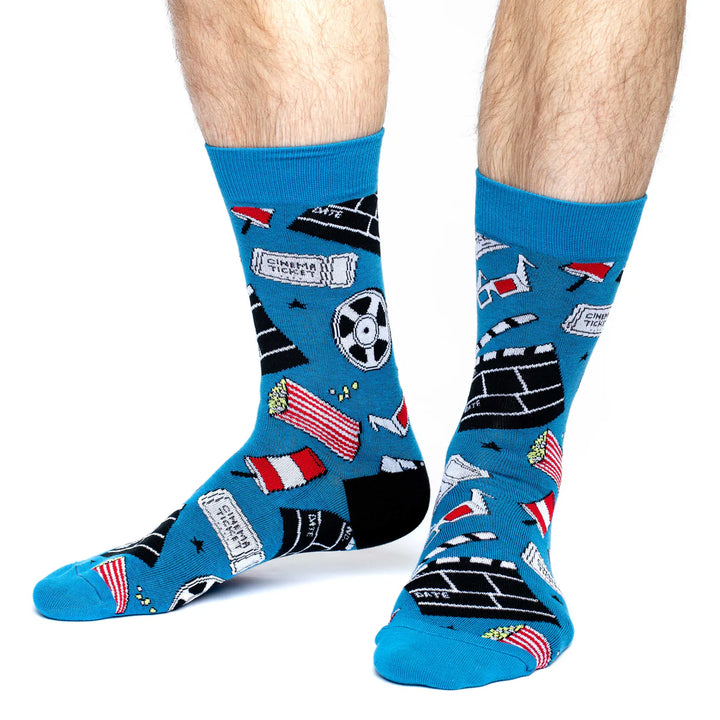 Chaussettes en coton « Hollywood Movies » de Good Luck Sock